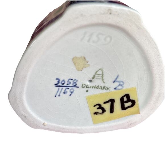 Royal Copenhagen Porcelain Three Kings Magi Wise Men Candle Holders Denmark FLAW - Picture 14 of 15